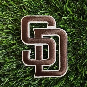 San Diego Padres brown embroidered patch